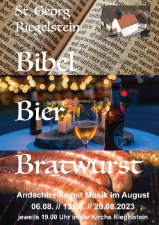 Bibel, Bier & Bratwurst